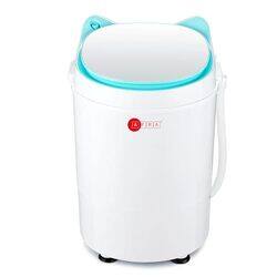 AFRA Baby Washing Machine, 3.6kg Wash, 2kg Spin Capacity, Non-Slip Foot Pad, Elution Separation, Waterproof Motor, Leak-Proof Inlet, AF-3024BWST, 1 Year Warranty.